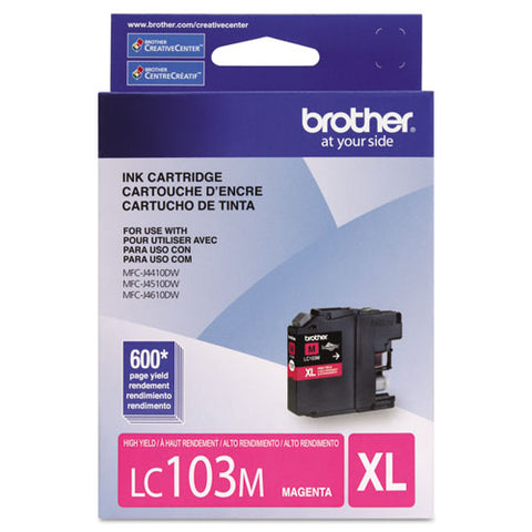 Lc103m Innobella High-yield Ink, 600 Page-yield, Magenta