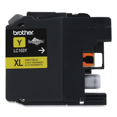 Lc103y Innobella High-yield Ink, 600 Page-yield, Yellow