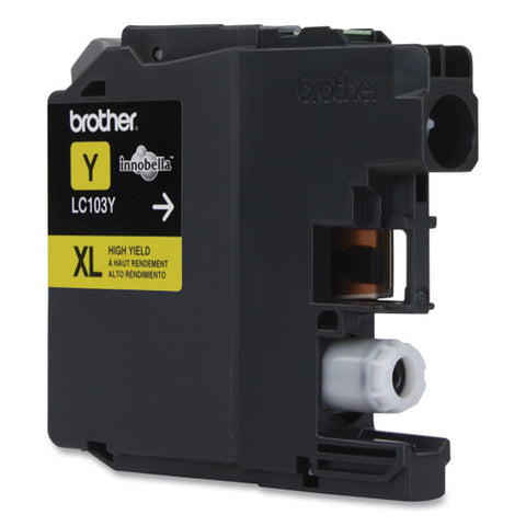 Lc103y Innobella High-yield Ink, 600 Page-yield, Yellow