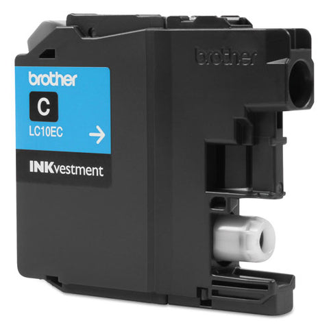 Lc10ec Inkvestment Super High-yield Ink, 1,200 Page-yield, Cyan