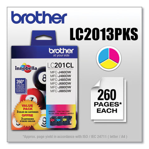Lc2013pks Innobella Ink, 260 Page-yield, Cyan/magenta/yellow