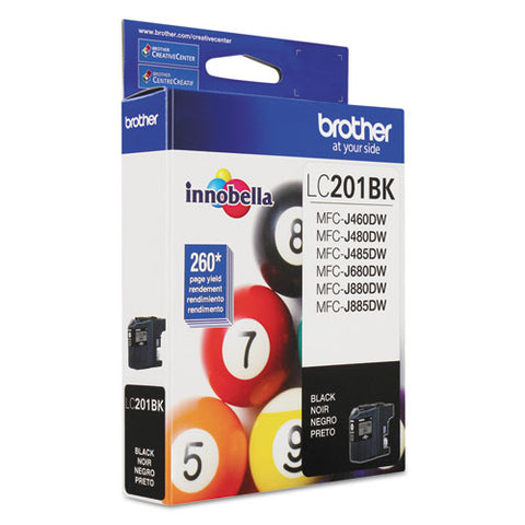Lc201bk Innobella Ink, 260 Page-yield, Black