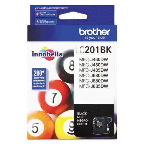 Lc201bk Innobella Ink, 260 Page-yield, Black