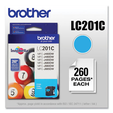 Lc201c Innobella Ink, 260 Page-yield, Cyan