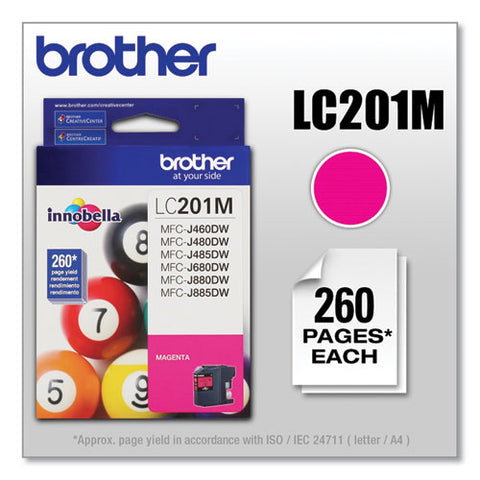 Lc201m Innobella Ink, 260 Page-yield, Magenta