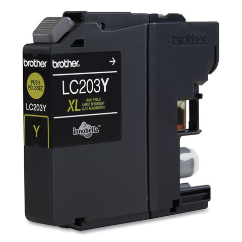 Lc203y Innobella High-yield Ink, 550 Page-yield, Yellow