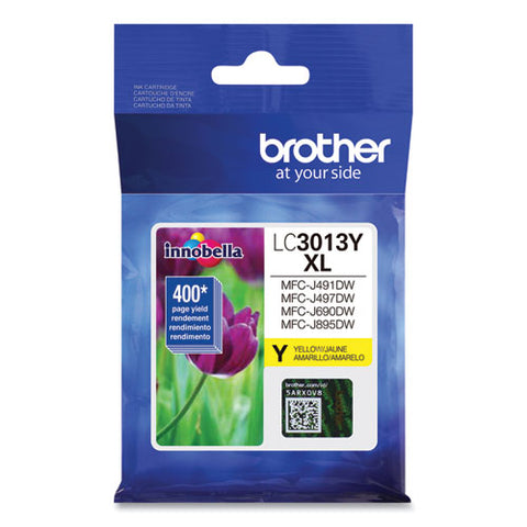Lc3013y High-yield Ink, 400 Page-yield, Yellow