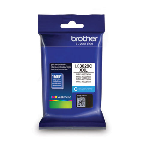 Lc30293pk Inkvestment Super High-yield Ink, 1,500 Page-yield, Cyan/magenta/yellow