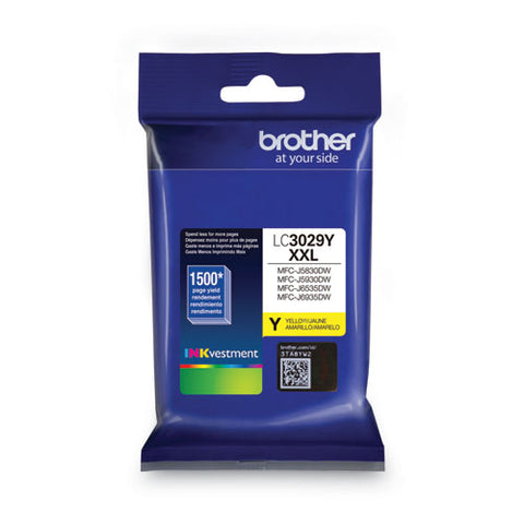 Lc30293pk Inkvestment Super High-yield Ink, 1,500 Page-yield, Cyan/magenta/yellow