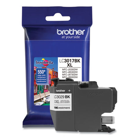 Lc3029bk Inkvestment Super High-yield Ink, 3,000 Page-yield, Black