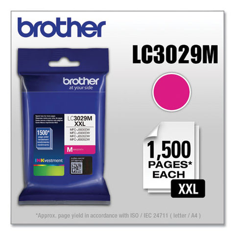 Lc3029m Inkvestment Super High-yield Ink, 1,500 Page-yield, Magenta