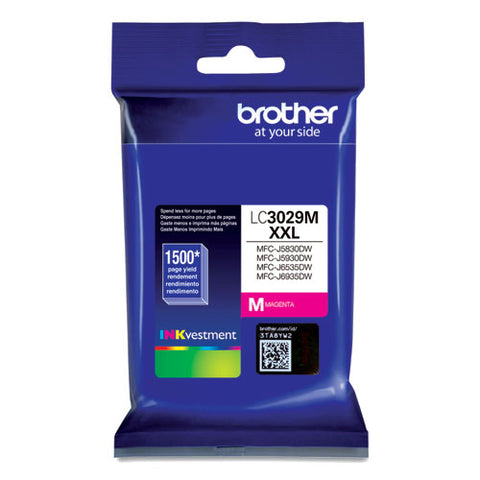 Lc3029m Inkvestment Super High-yield Ink, 1,500 Page-yield, Magenta