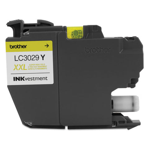Lc3029y Inkvestment Super High-yield Ink, 1,500 Page-yield, Yellow