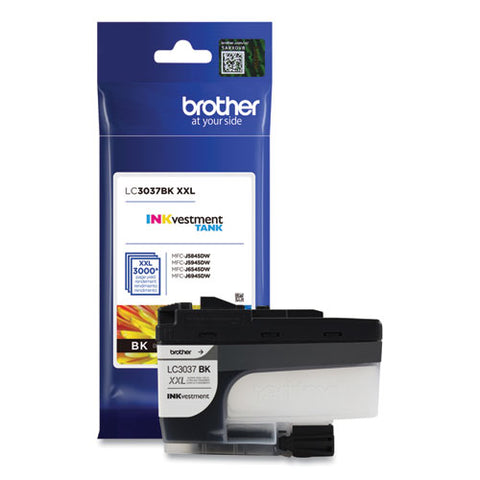 Lc3037bks Inkvestment Super High-yield Ink, 3,000 Page-yield, Black