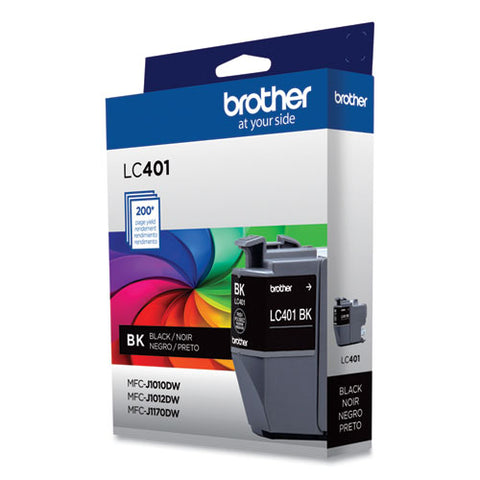 Lc401bks Ink, 200 Page-yield, Black