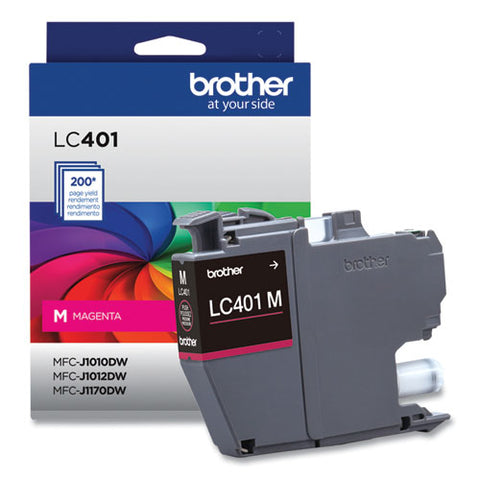 Lc401ms Ink, 200 Page-yield, Magenta