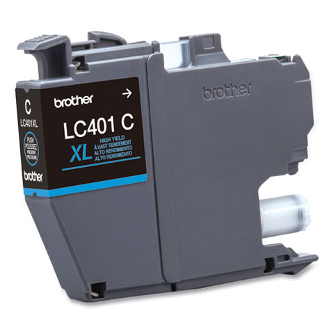Lc401xlcs High-yield Ink, 500 Page-yield, Cyan