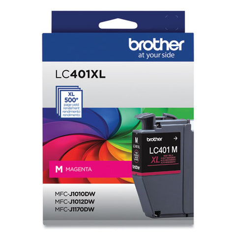 Lc401xlms High-yield Ink, 500 Page-yield, Magenta
