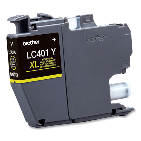 Lc401xlys High-yield Ink, 500 Page-yield, Yellow