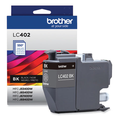 Lc402bks Ink, 550 Page-yield, Black