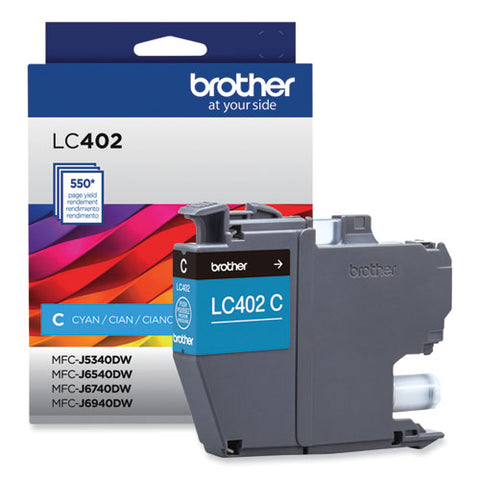 Lc402cs Ink, 550 Page-yield, Cyan