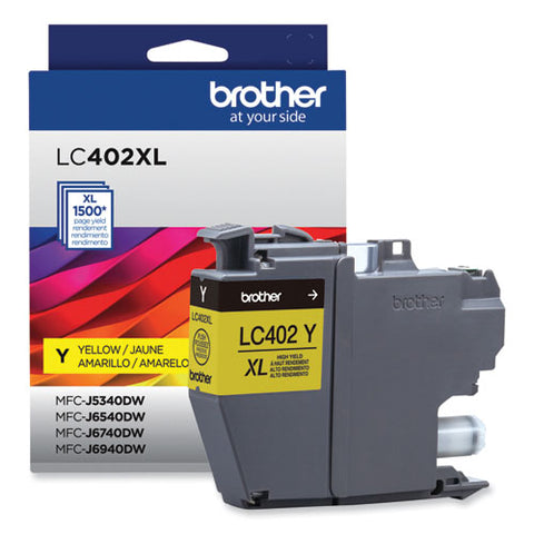 Lc402xlys High-yield Ink, 1,500 Page-yield, Yellow