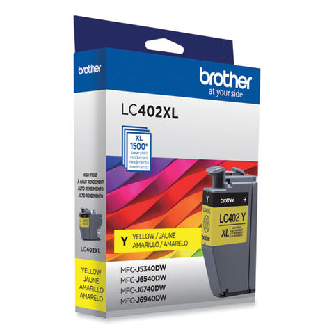 Lc402xlys High-yield Ink, 1,500 Page-yield, Yellow