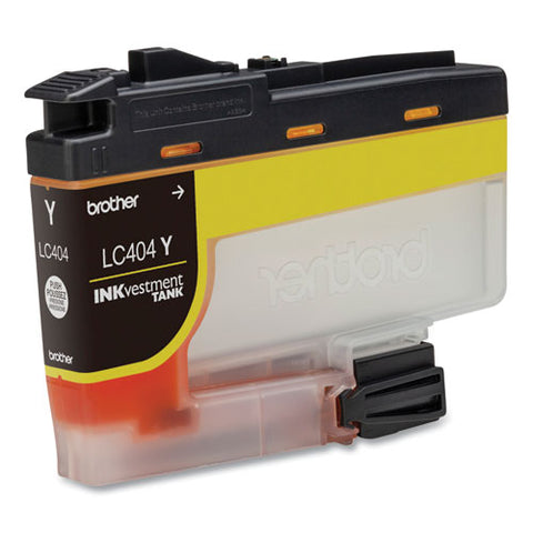 Lc404ys Inkvestment Ink, 750 Page-yield, Yellow