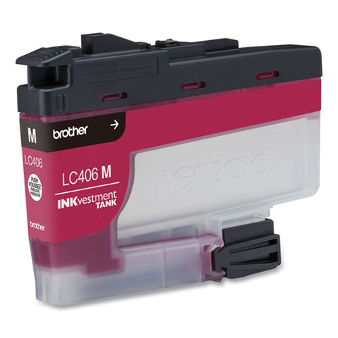 Lc406ms Inkvestment Ink, 1,500 Page-yield, Magenta