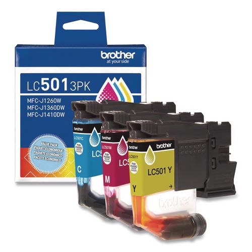 Lc5013pks Ink, 200 Page-yield, Cyan/magenta/yellow, 3/pack