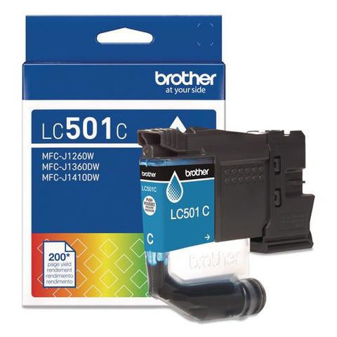 Lc501cs Ink, 200 Page-yield, Cyan
