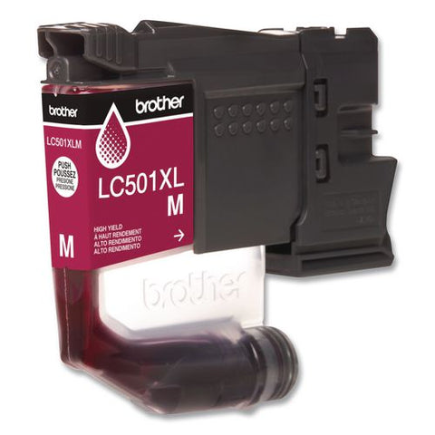 Lc501xlms High-yield Ink, 500 Page-yield, Magenta