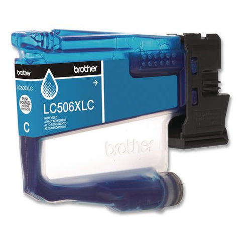 Lc506 Inkvestment, High-yield Ink, 1,500 Page-yield, Cyan