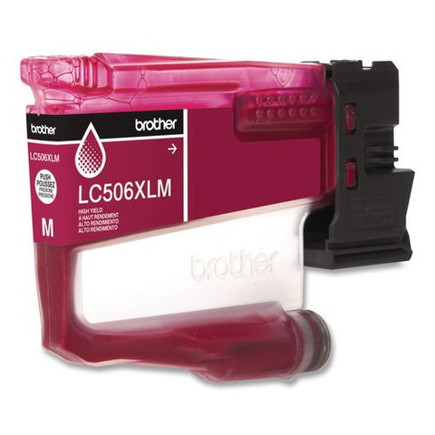 Lc506 Inkvestment, High-yield Ink, 1,500 Page-yield, Magenta