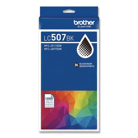 Lc507 Ultra High-yield Ink, 2,500 Page-yield, Black