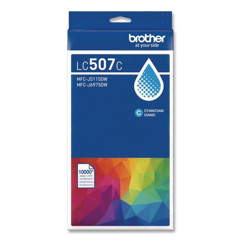 Lc507 Ultra High-yield Ink, 1,500 Page-yield, Cyan