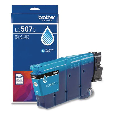 Lc507 Ultra High-yield Ink, 1,500 Page-yield, Cyan