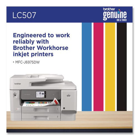 Lc507 Ultra High-yield Ink, 1,500 Page-yield, Yellow