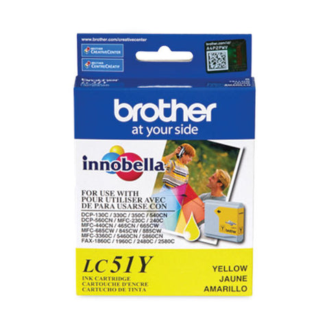 Lc51y Innobella Ink, 400 Page-yield, Yellow