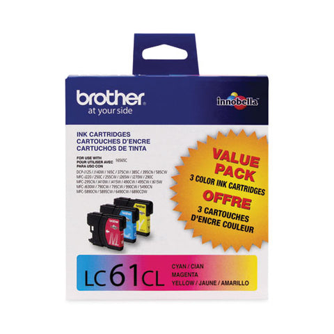Lc613pks Innobella Ink, 325 Page-yield, Cyan/magenta/yellow