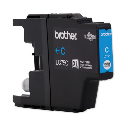 Lc75c Innobella High-yield Ink, 600 Page-yield, Cyan