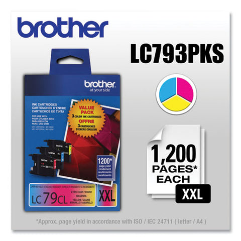 Lc793pks Innobella Super High-yield Ink, 1,200 Page-yield, Cyan/magenta/yellow