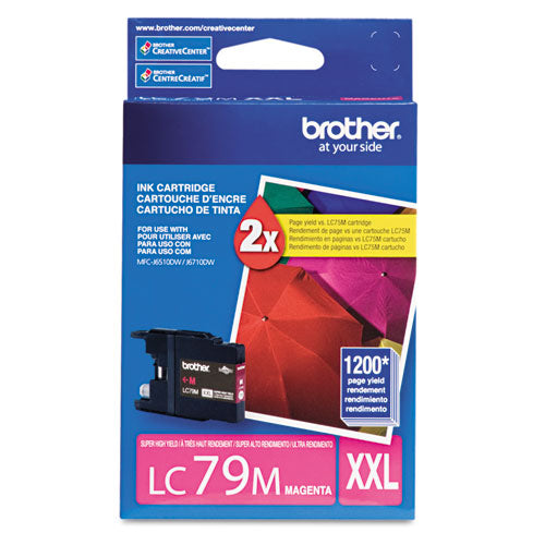 Lc79m Innobella Super High-yield Ink, 1,200 Page-yield, Magenta