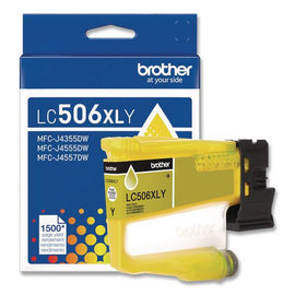 Lc506 Inkvestment, High-yield Ink, 1,500 Page-yield, Yellow