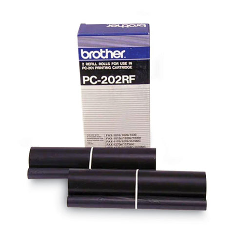 Pc-202rf Thermal Transfer Refill Roll, 450 Page-yield, Black, 2/pack