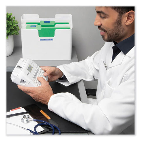 P-touch Pt-d410 Advanced Connected Label Maker With Storage Case, 20 Mm/s, 6 X 14.2 X 13.3