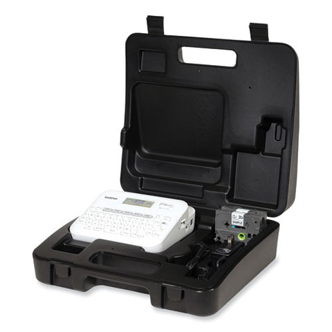 P-touch Pt-d410 Advanced Connected Label Maker With Storage Case, 20 Mm/s, 6 X 14.2 X 13.3