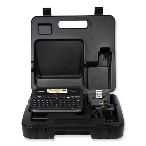 D-610btvp Connected Label Maker With Color Display, 30 Mm/s Print Speed, 14.2 X 6 X 13.3