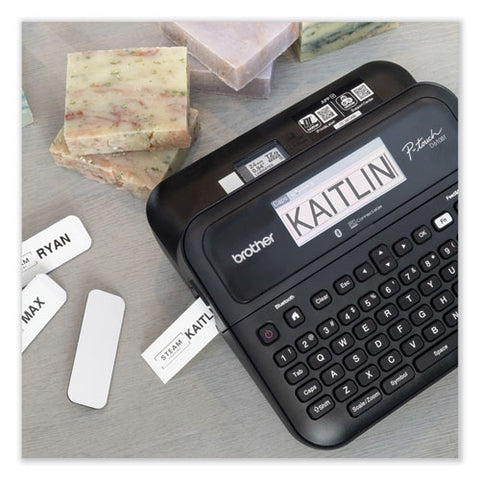 D-610btvp Connected Label Maker With Color Display, 30 Mm/s Print Speed, 14.2 X 6 X 13.3