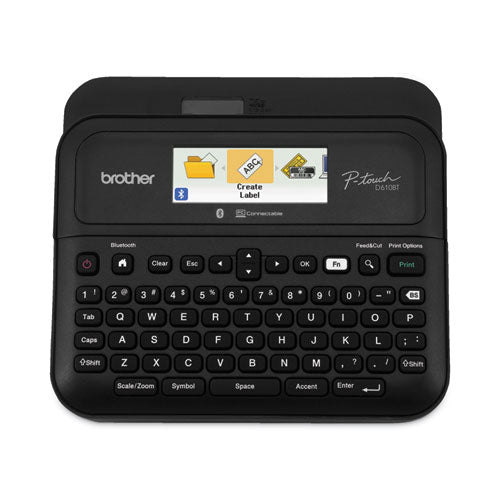 P-touch Business Professional Connected Label Maker, 30 Mm/s Print Speed, 10.2 X 4.8 X 12.6